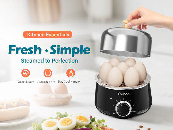 egg steamer for hard boiled eggs