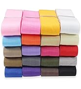ZHFMLY ZHFMILY 1-1/2 inch Webbing Straps Assortment 40Yards- Wide Polyprorylene Lawn Chair Webbin...