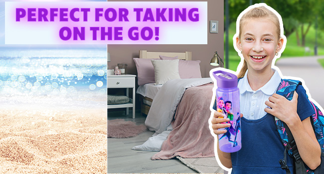 KPop Demon Hunters Officially Licensed Huntrix Water Bottle for Girls