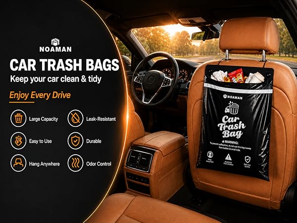 car trash can