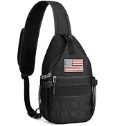 HALOVIE Crossbody Sling Bag Anti Theft Crossbody Backpack RFID Sling Backpack Lightweight Travel ...