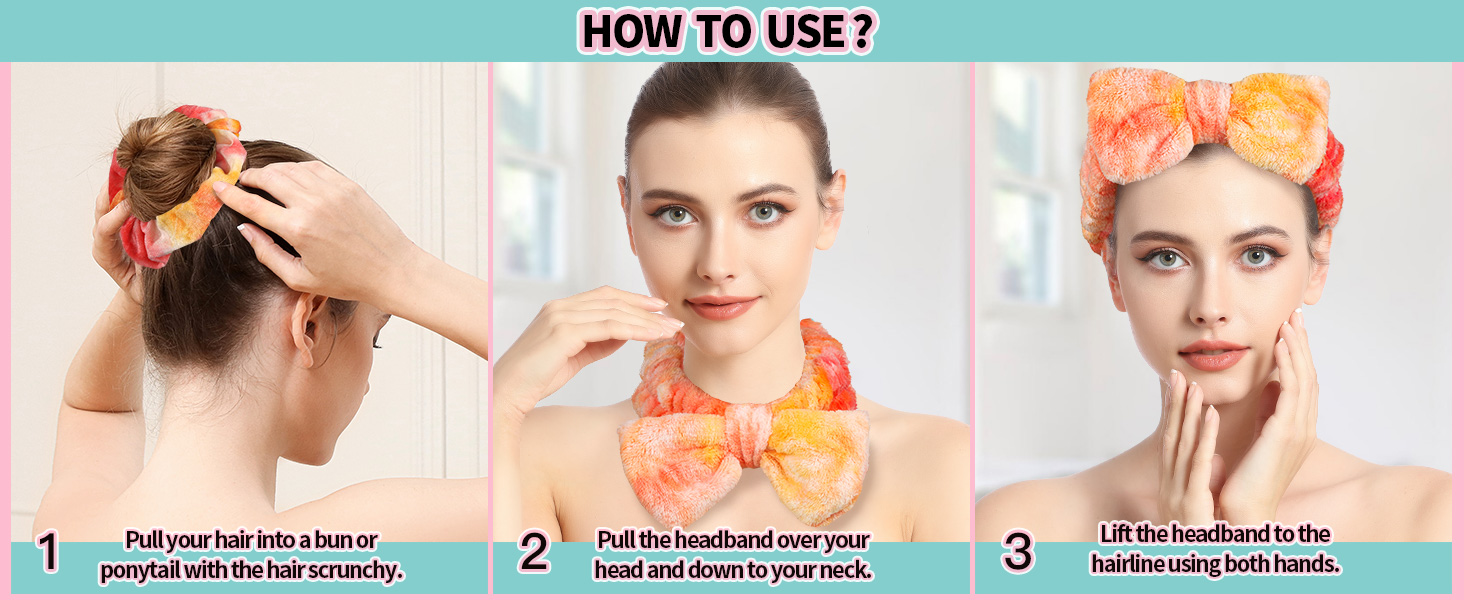 how to use the headbands