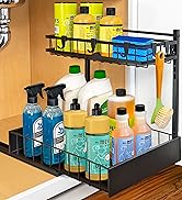 LYNK PROFESSIONAL Pull Out Under Sink Kitchen Cabinet Organizer