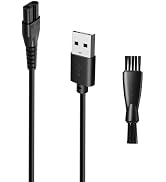 wotdmu Charger Replacement for Manscaped Charger, Fit for MANSCAPED Lawn Mower 3.0/2.0 Electric T...