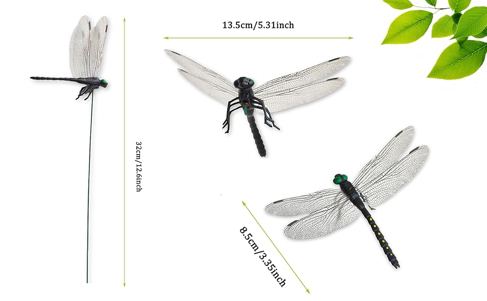 Dragonfly Decoration Stakes