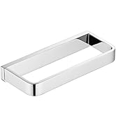 Flybath Towel Ring Holder Solid Brass Polished Chrome Finish Bathroom Square Accessories Wall Mou...
