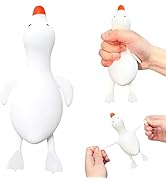 Duck Squishy Stress Ball 1 Pack - Dough Ball Sensory Fidget Toys for Kids and Adults - Cute Anima...