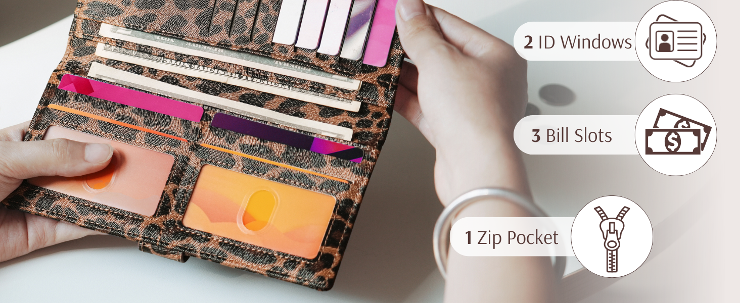 credit card wallets for women