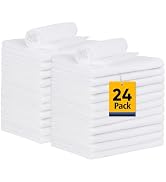 UNIMADE Microfiber Cleaning Cloths, 24 Pack Microfiber Towels for Cars Bulk Shop Towels Absorbent...