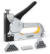 Staple Gun - LUFF 3 in 1 Heavy Duty Stapler Gun with 3000 Staples for Upholstery, Manual Brad Nai...