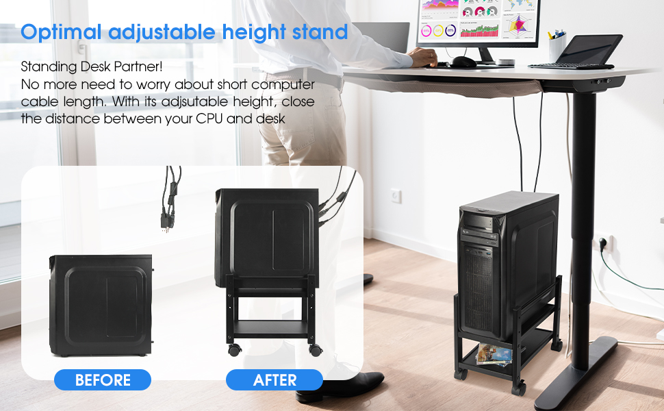 optimal adjustable height stand