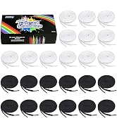 Auihiay 24 Pairs 31" - 59" Flat Shoelaces, Different Colors of Shoestrings for Sneakers Skate Sho...