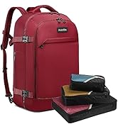 Asenlin 40L Travel Backpack for Women Men,17 Inch Laptop Backpack Flight Approved Luggage Carry O...
