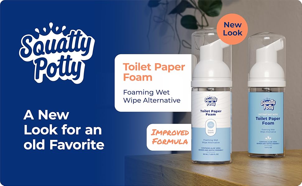 toilet paper foam