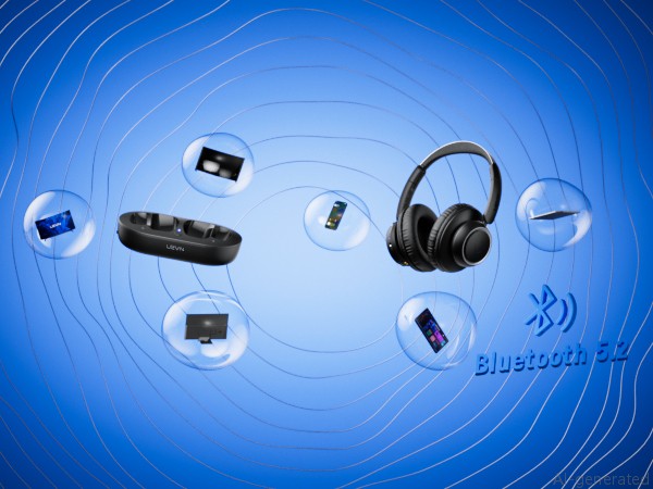 Wireless headphones for TV can connect to your device via Bluetooth or via a transmitter