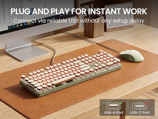 typewriter keyboard