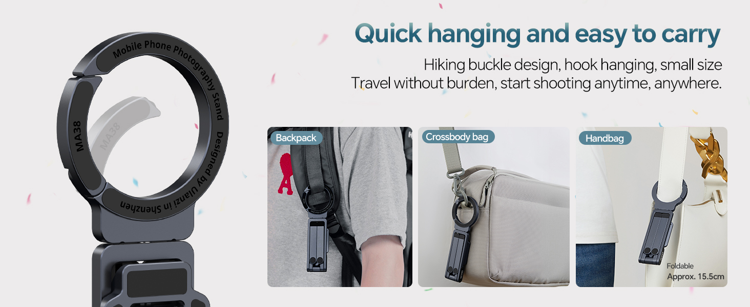 Magnetic Cell Phone Tripod