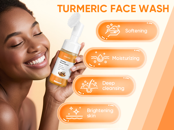 turmeric face wash soap bar