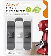 Aieve Cord Organizer for Appliance, 6 Pack Kitchen Appliance Cord Organizer | Appliance Cord Wrap...