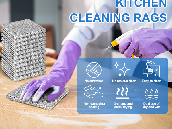 Multipurpose Wire Dishwashing Rag