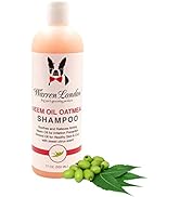 Warren London - Dog Shampoo, Neem Oil Pet Shampoo w/Oatmeal - Made in USA - 17 oz