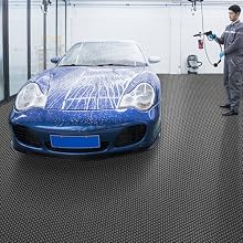 Garage floor mat