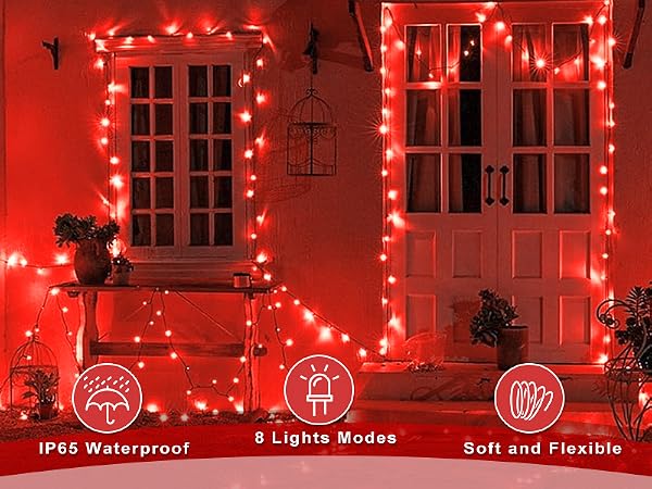 solar string lights outdoor solar string lights for outside twinkle lights christmas decorations