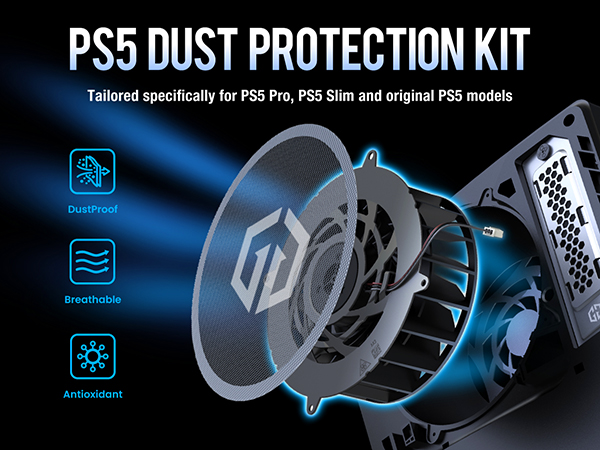 Is it okay for my PS5 fan to be a little dusty?