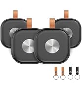Air Tracker 4 Pack, Item Finder Work for Apple Find My APP (iOS Only), Worldwide Tracker for Keys...