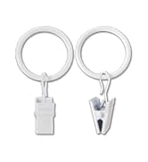 Curtain Rings With Clips curtain drapery clips rings with rod clip hooks for curtains ring hangers