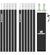 Tent Poles for Tarp, AVOFOREST Camping Tent Tarps Poles Adjustable Aluminum Camping Accessories 8...