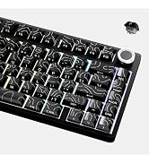 JMTCtech 87 Pbt Keycaps, Mechanical Keycap Set, MXD Technology (Anti-Sink, Anti-Scratch, Anti-Fad...