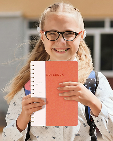 spiral notebook