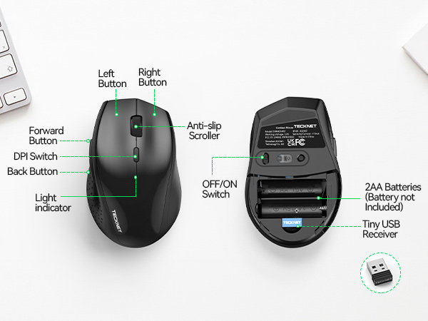 wireless mouse computer mouse