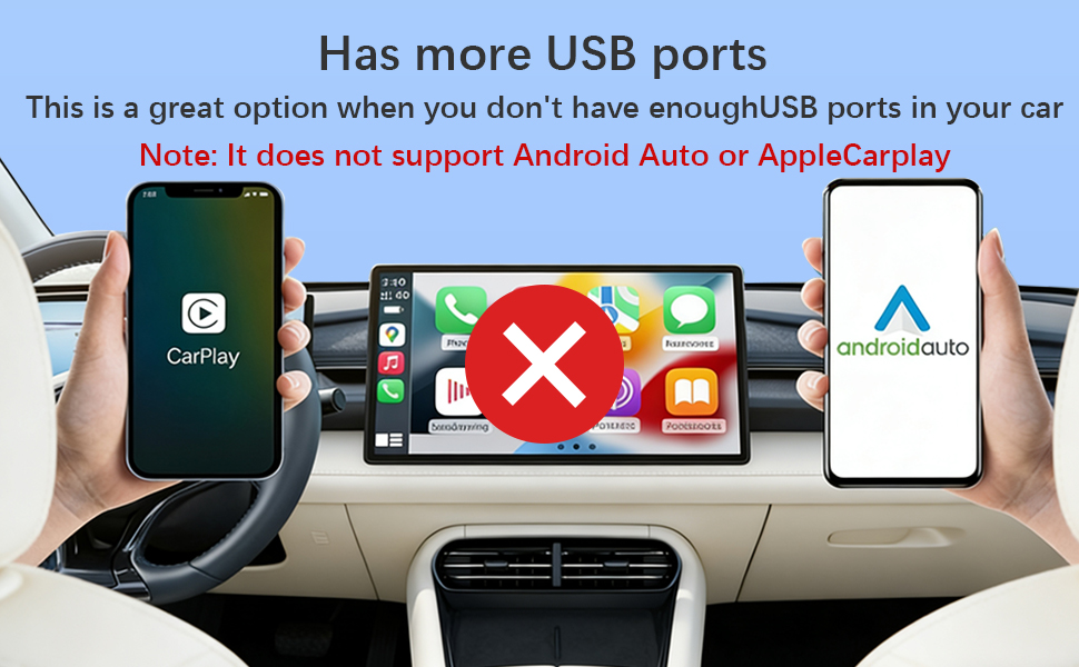 USB Splitter 1 in 3 Out