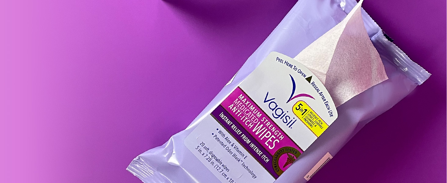 Anti-Itch Wipes pouch
