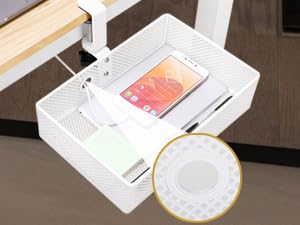 desk storage, desk clamp swivel drawer, clamp on swivel drawer, clamp on under desk drawer