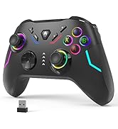 YCCSKY Wireless PC Gaming Controller for Windows (7/8/10/11), Compatible Nintendo Switch and Stea...