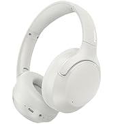 T-fun NC50 Hybrid Active Noise Cancelling Headphones,Foldable Wireless Over-Ear Headset with Micr...