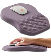 Armanza Ergonomic Slope Mouse Pad Wrist Support, Wrist Rest Mousepad for Carpal Tunnel Pain Relie...