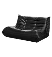 (PU)Fireside loveseat Sofa