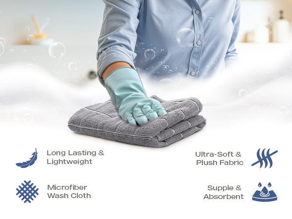 microfiber wash cloths