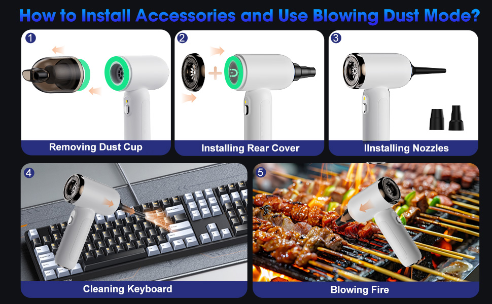 Handheld Car Vacuum Cleaner Cordless