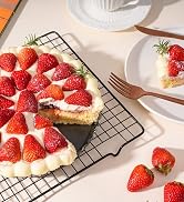Vnray 2 Pack 9.5 inches Pie Pan with Removable Bottom for Baking, Deep Quiche Tart Pan Non Stick ...