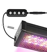 HNRLOY UVB Light for Bearded Dragon,18W UVB Light for Reptiles,LED UVA UVB Reptile Heater Lamp fo...