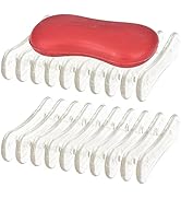 2 Pieces Plastic Bar Soap Holder Self Draining Soap Dish Soap Savers for Bar Soap Clear Soap Tray...