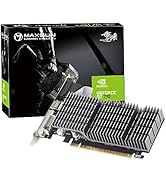 maxsun NVIDIA GEFORCE GT 710 Video Graphics Card GPU, Low Profile, Low Consumption, VGA, DVI-D, H...
