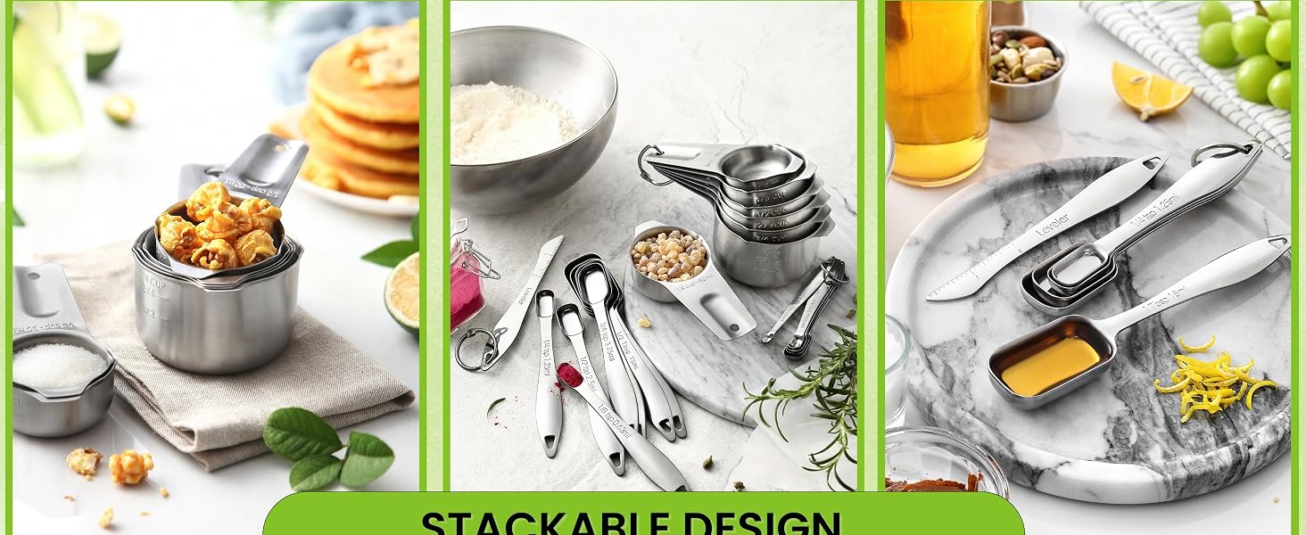 Nesting Measuring Cups& Spoons