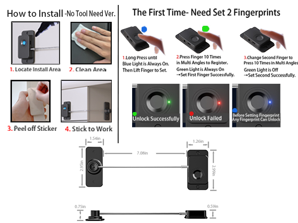 Biometric Cable Lock