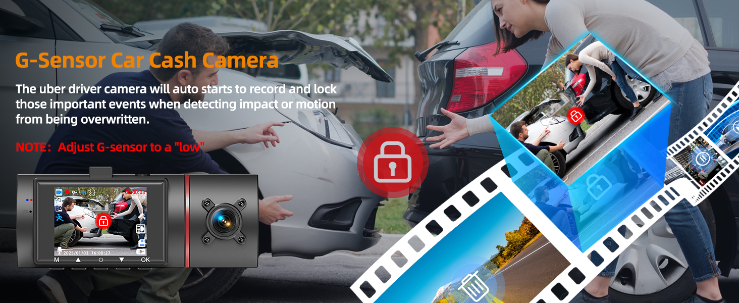 dual dash cam milerong